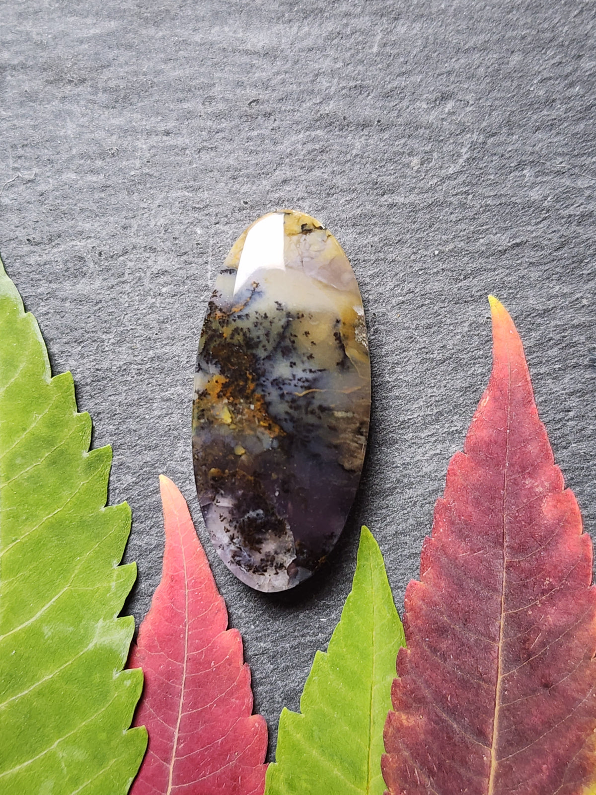 Amethyst sage agate