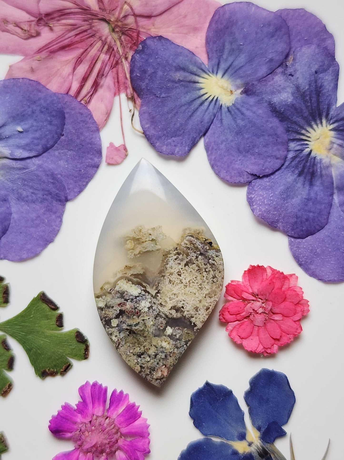 Garden moss agate