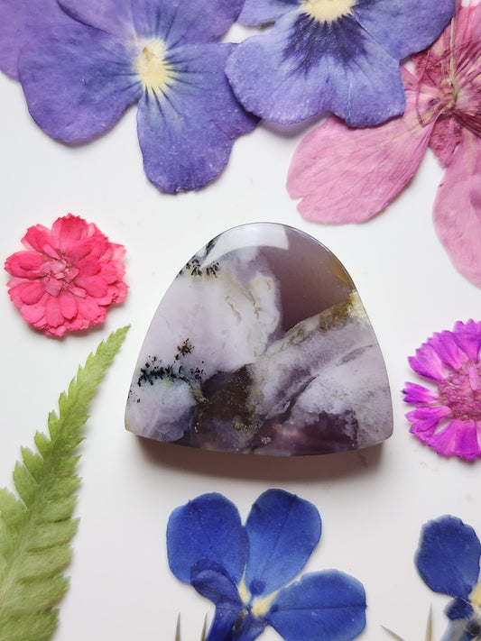 Amethyst sage agate