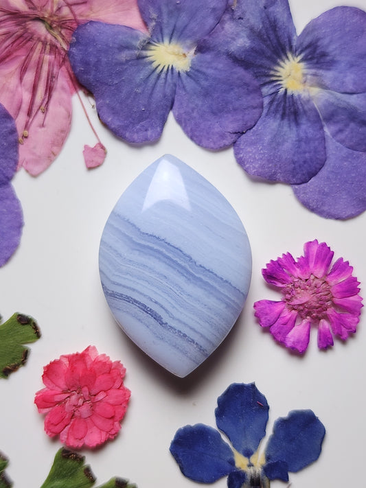 Blue lace agate