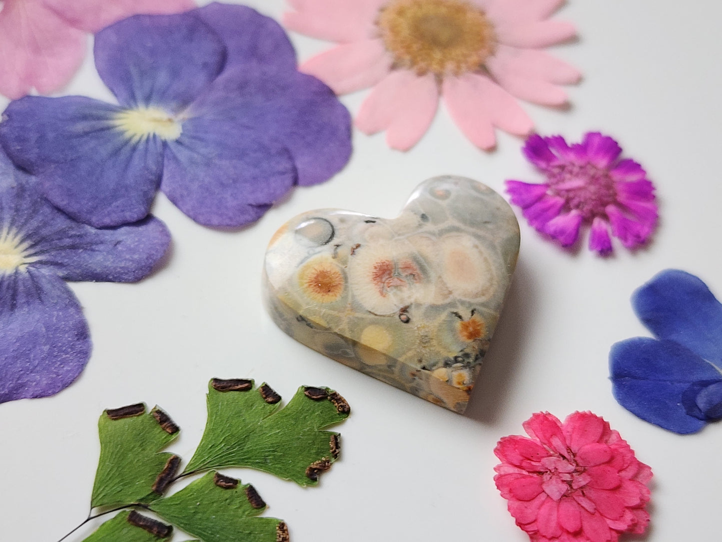 Galaxy Rhyolite heart