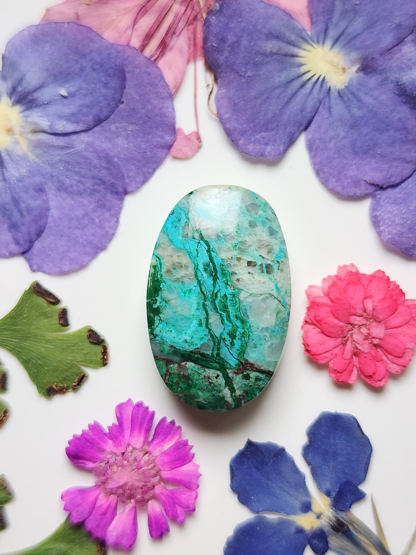 Inspiration mine Chrysocolla Malachite gem silica