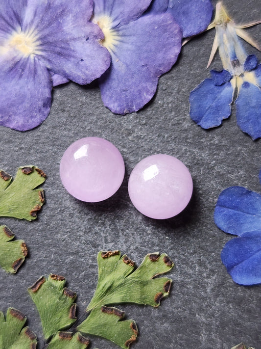 Lavender Kunzite pair