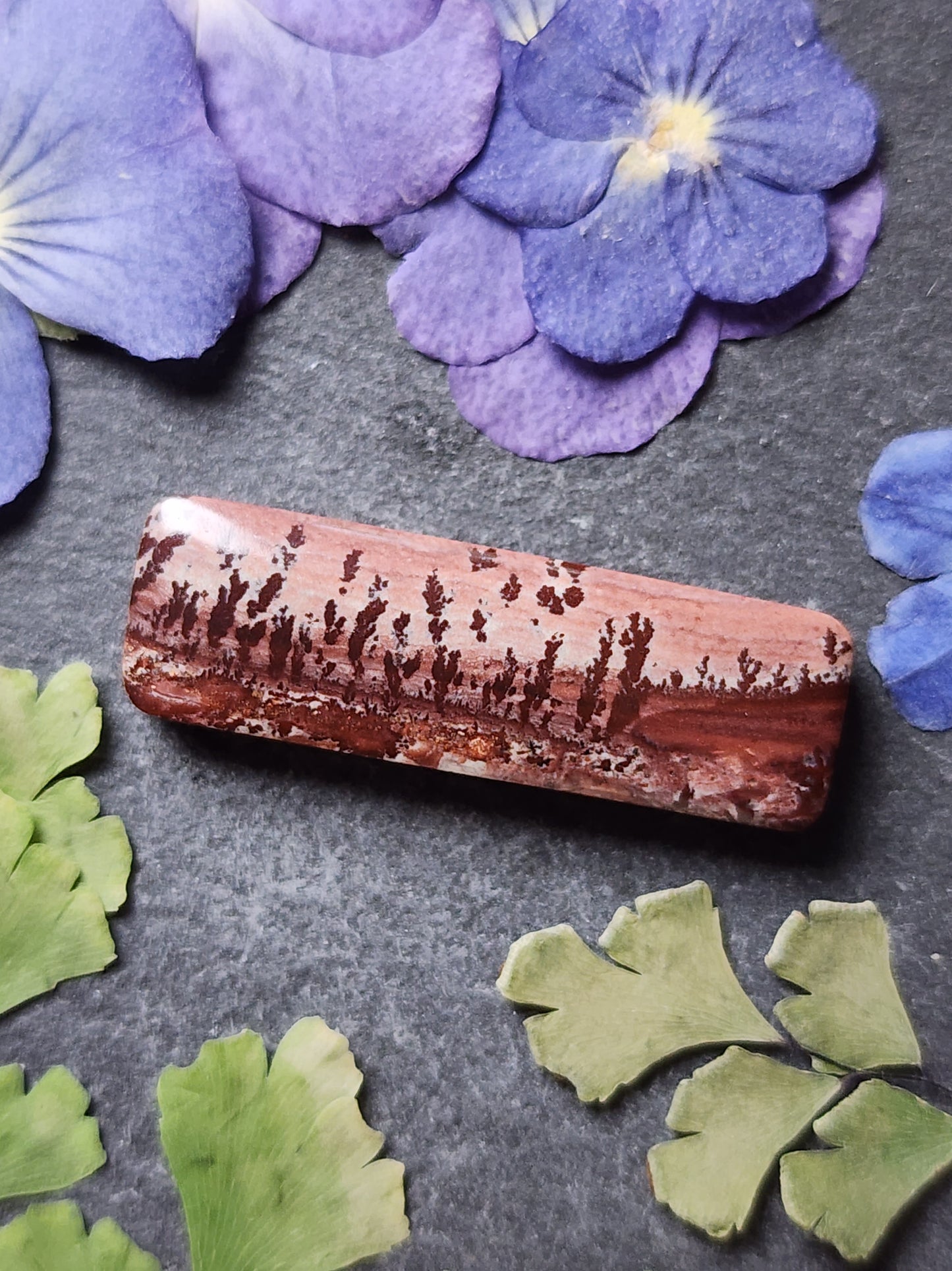 Mimbres Valley Apache Dendritic Rhyolite