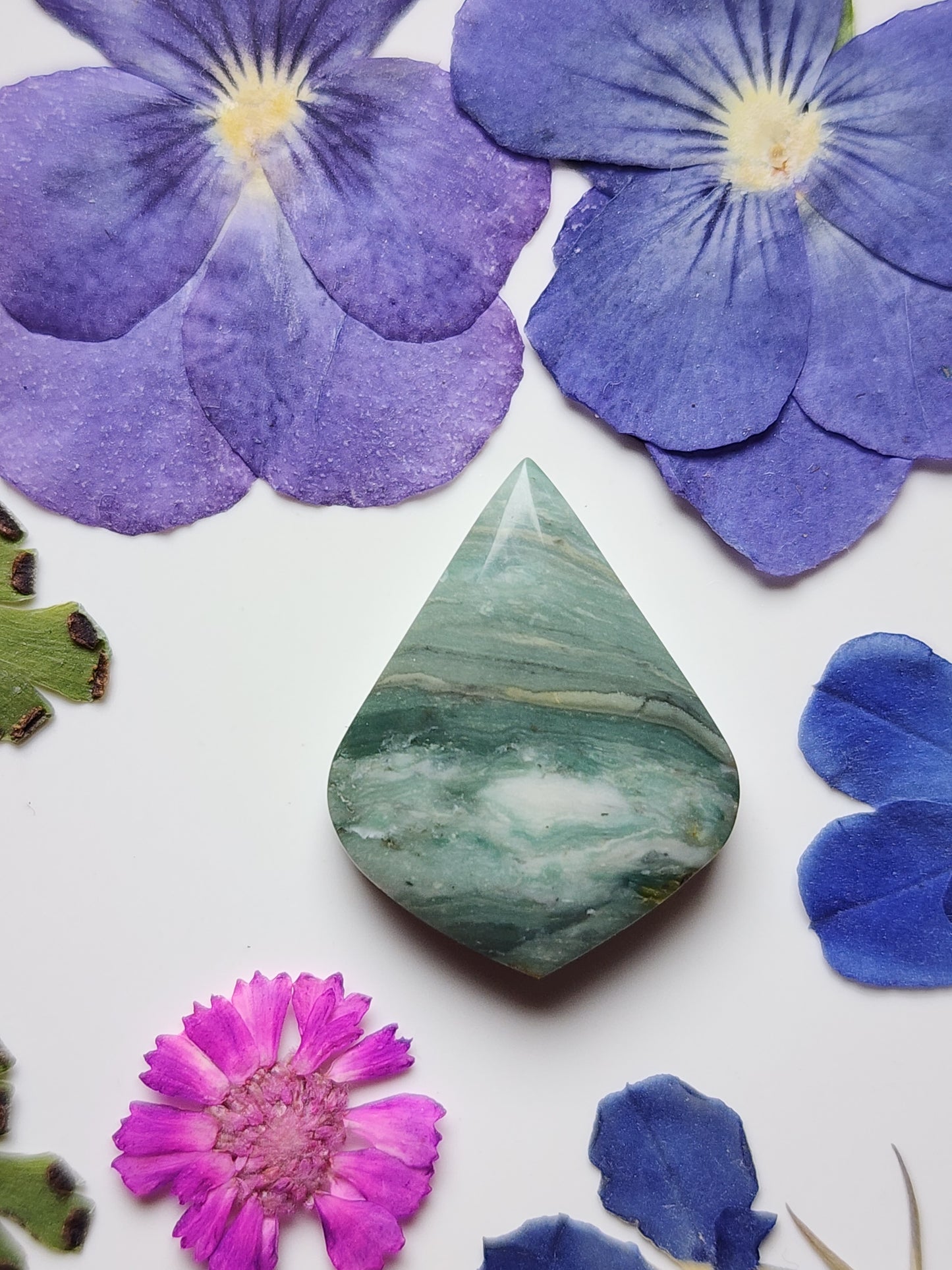 Gary Green jasper/ Larsonite
