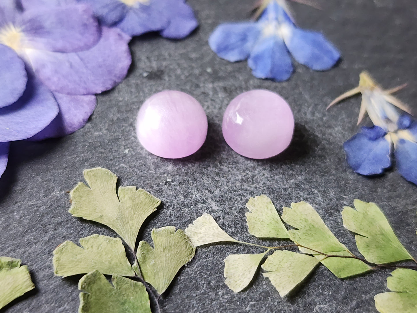Lavender Kunzite pair