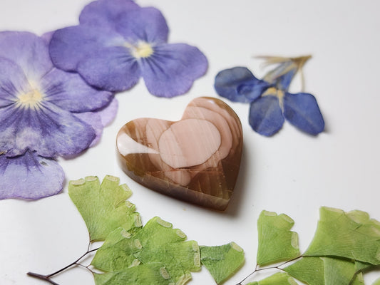 Royal Imperial jasper heart