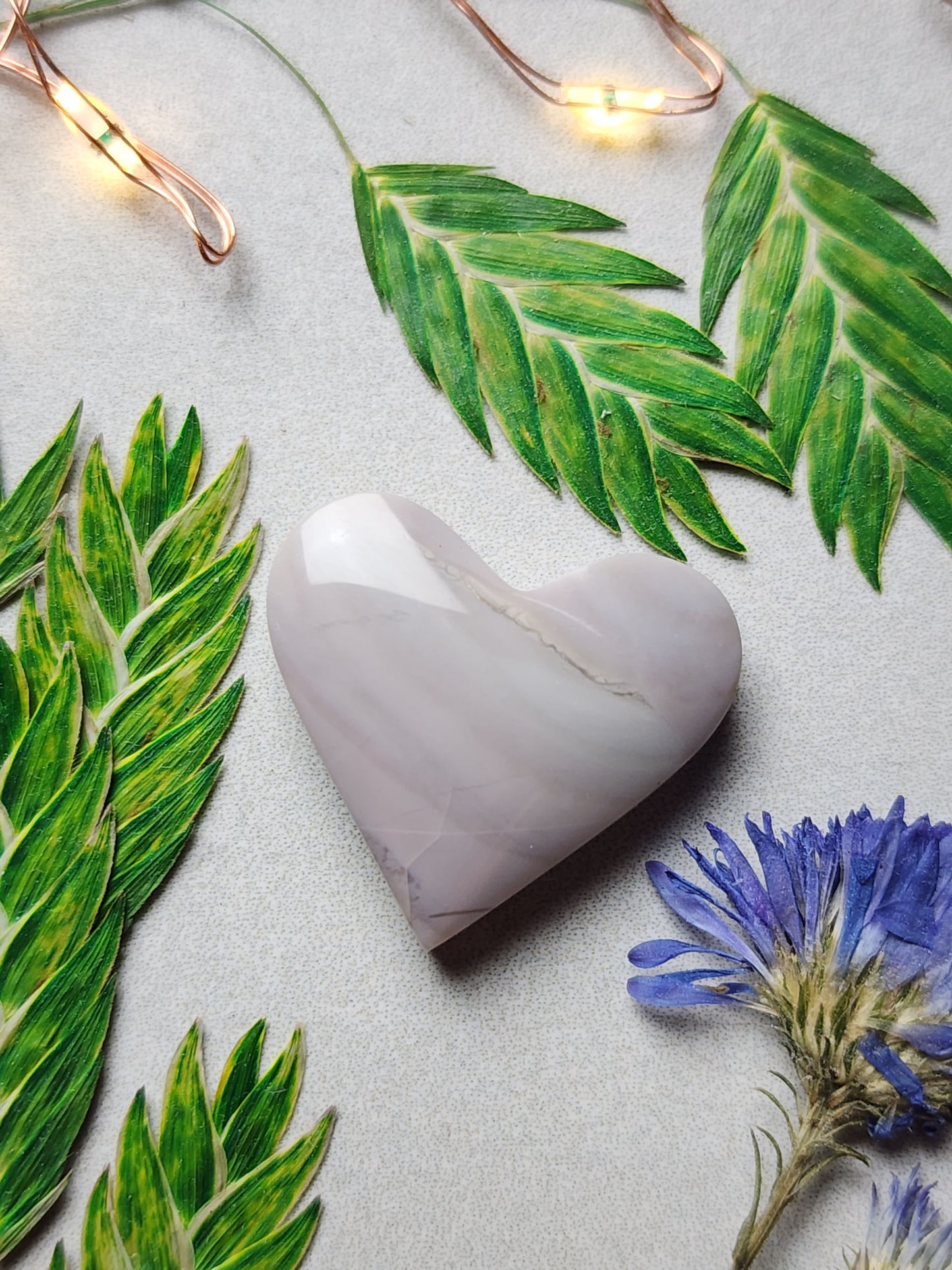 Hyacinth jasper heart