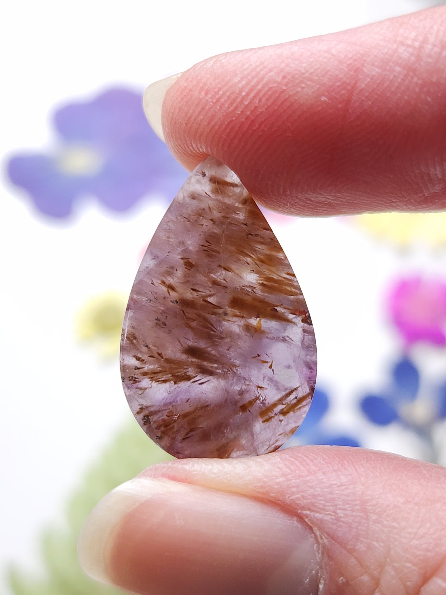 Amethyst Cacoxenite