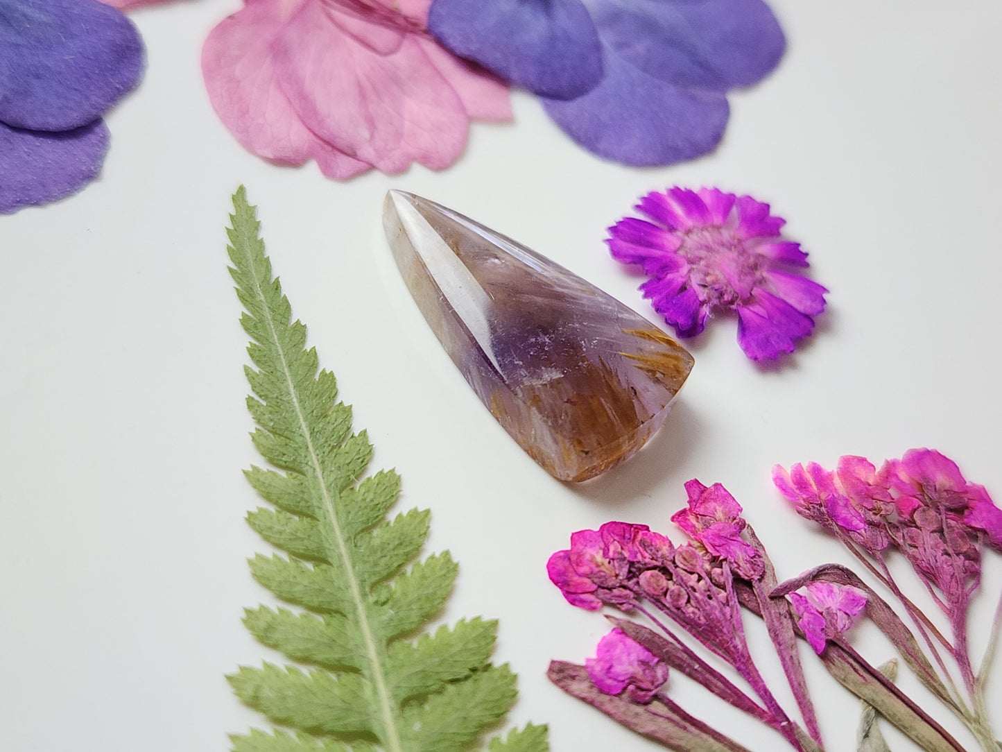 Amethyst Cacoxenite