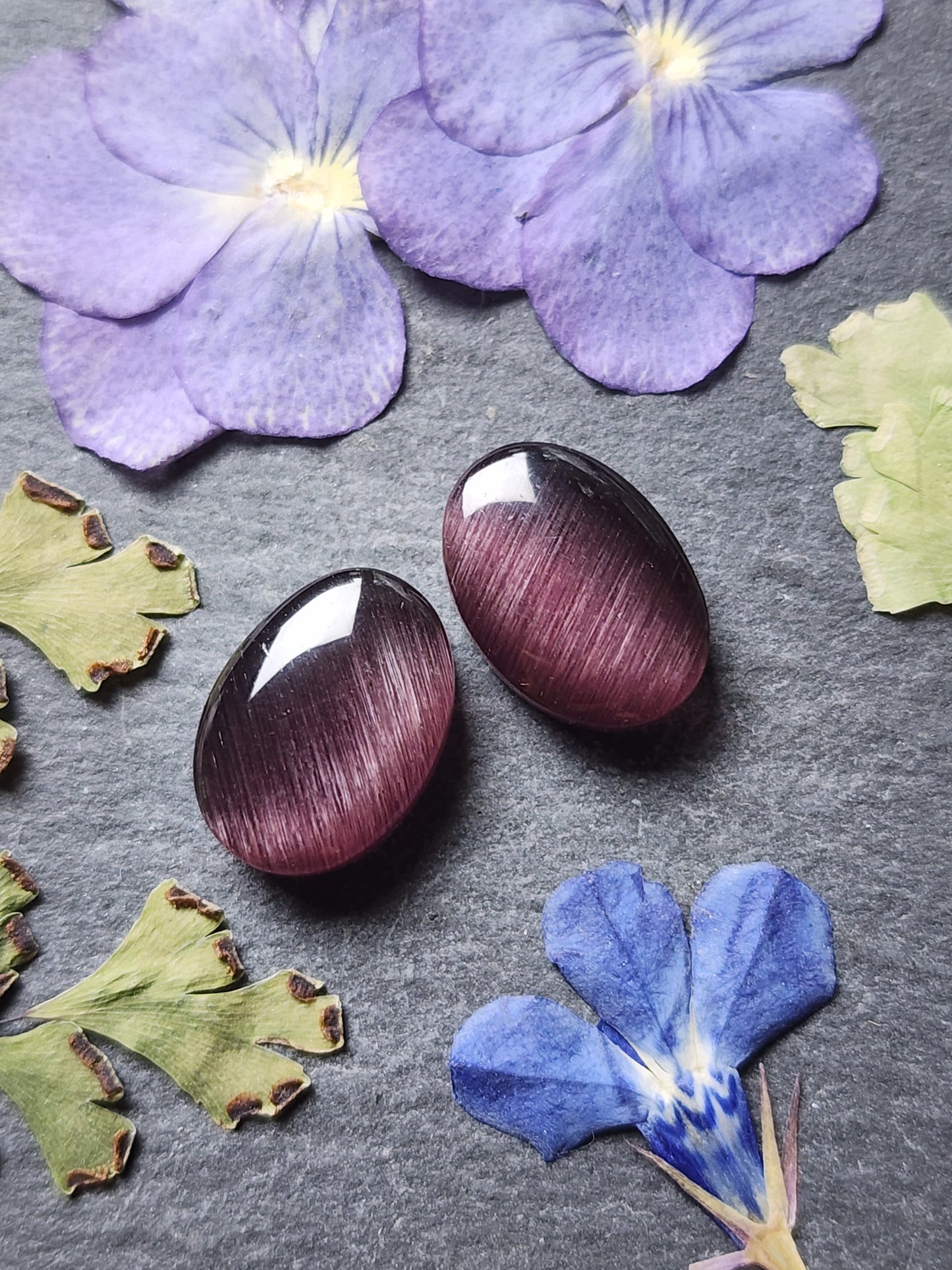 Fiber Optic cat's eye pair