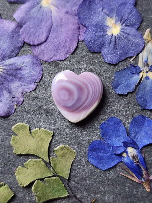 Wampum shell heart