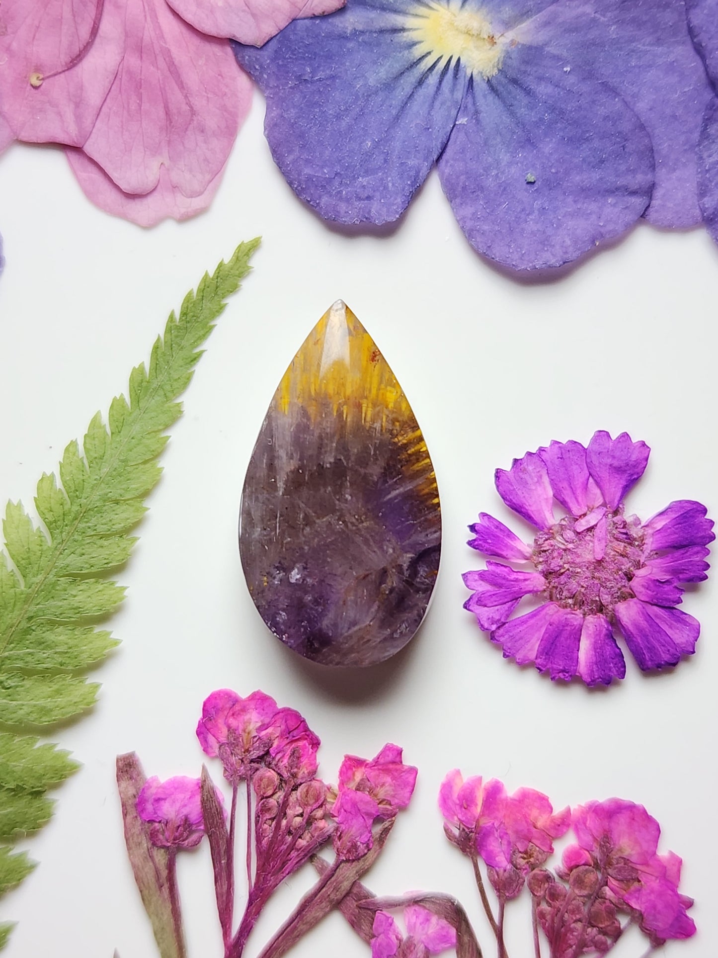 Amethyst Cacoxenite