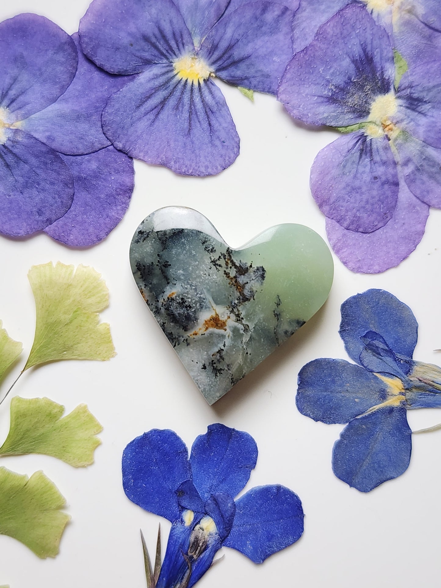 Australian Chrysoprase heart
