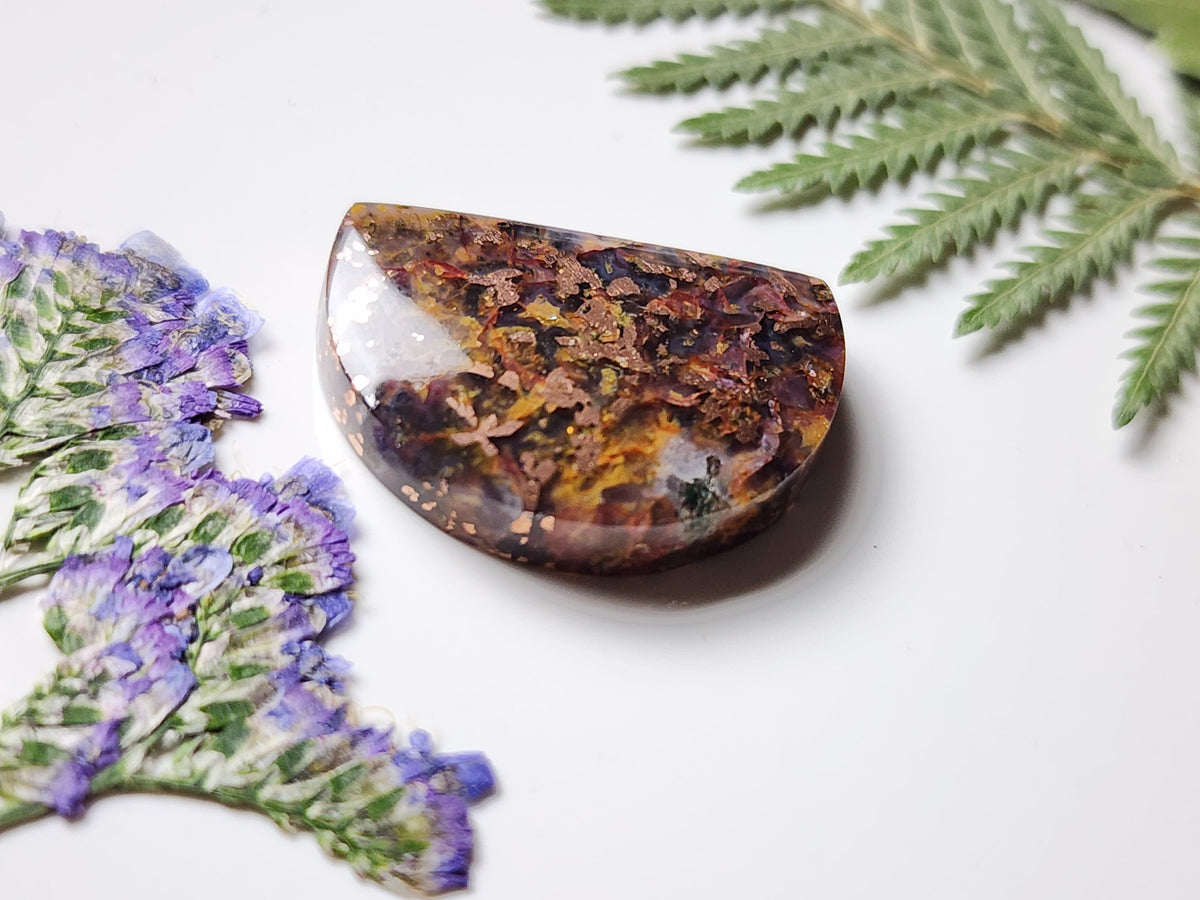 Chrysocolla Copper in Chalcedony