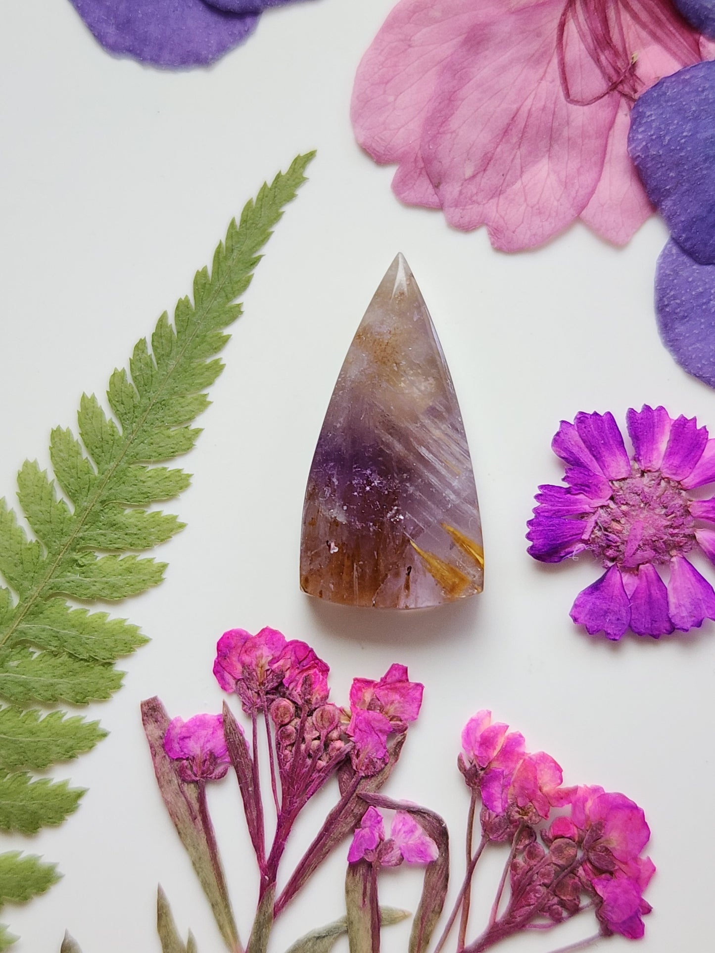 Amethyst Cacoxenite
