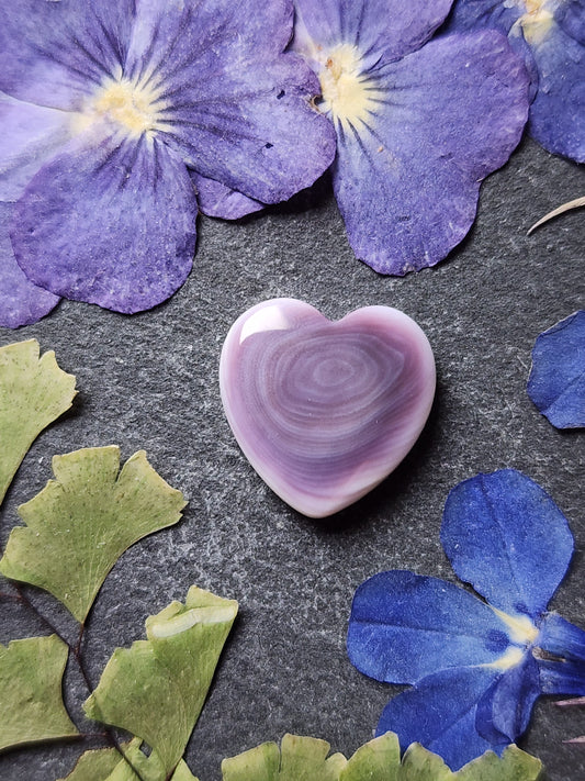 Wampum shell heart