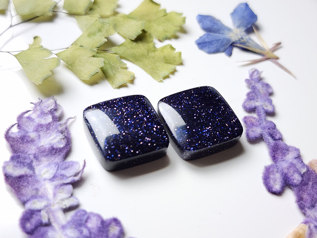 Blue Goldstone pair
