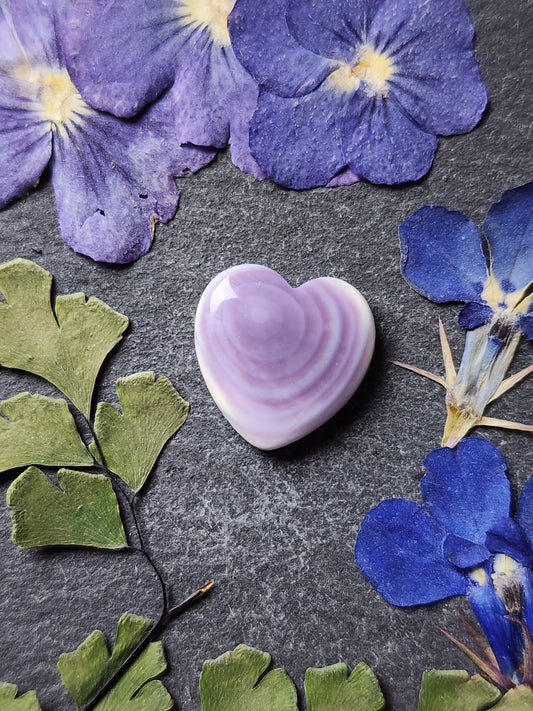 Wampum shell heart