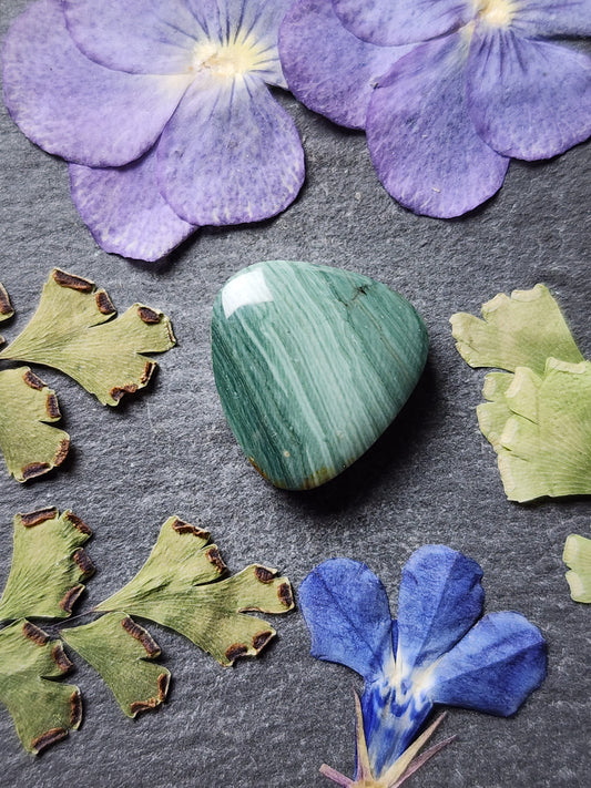 Gary green jasper/ Larsonite