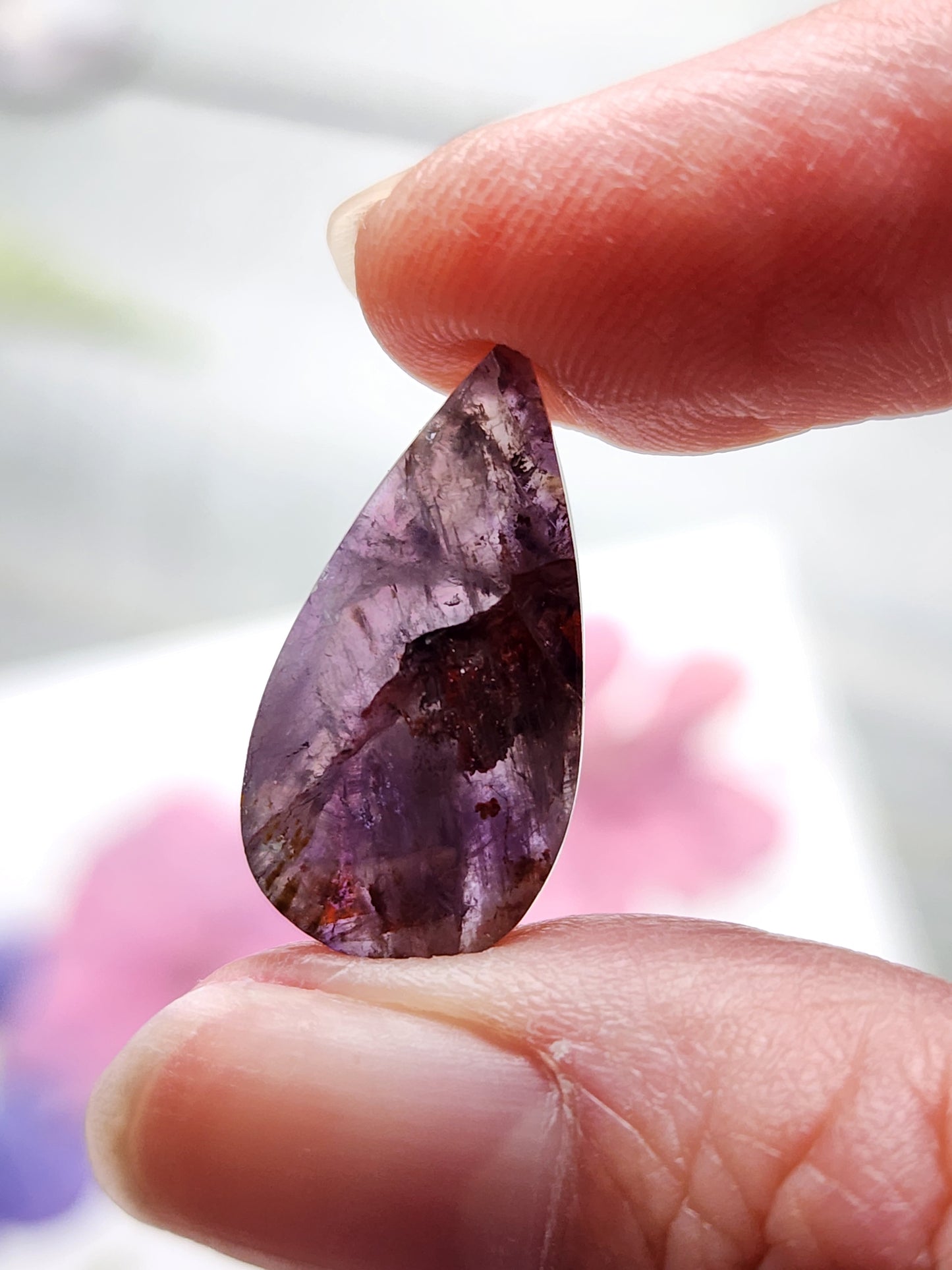 Amethyst Cacoxenite