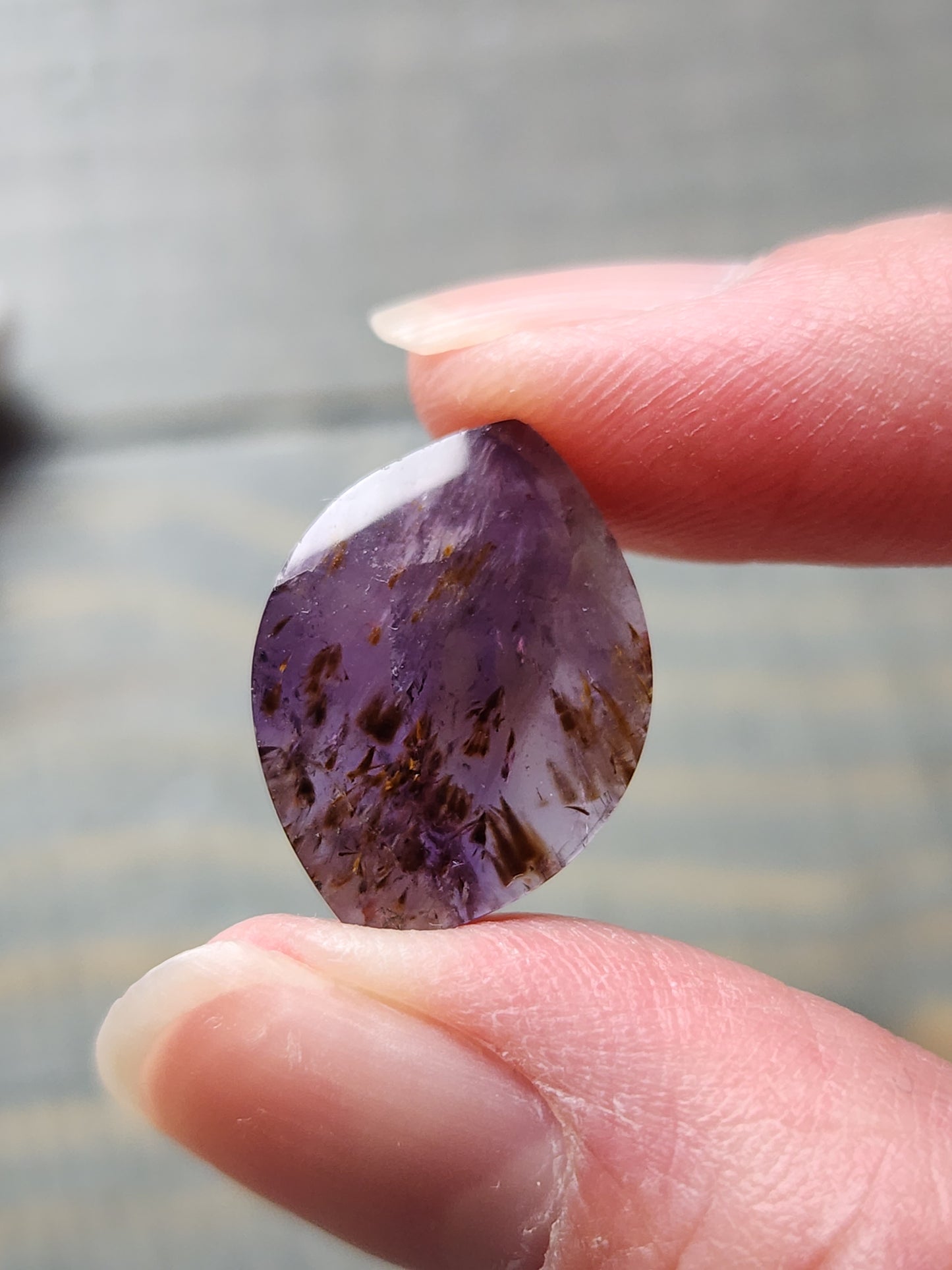 Amethyst Cacoxenite