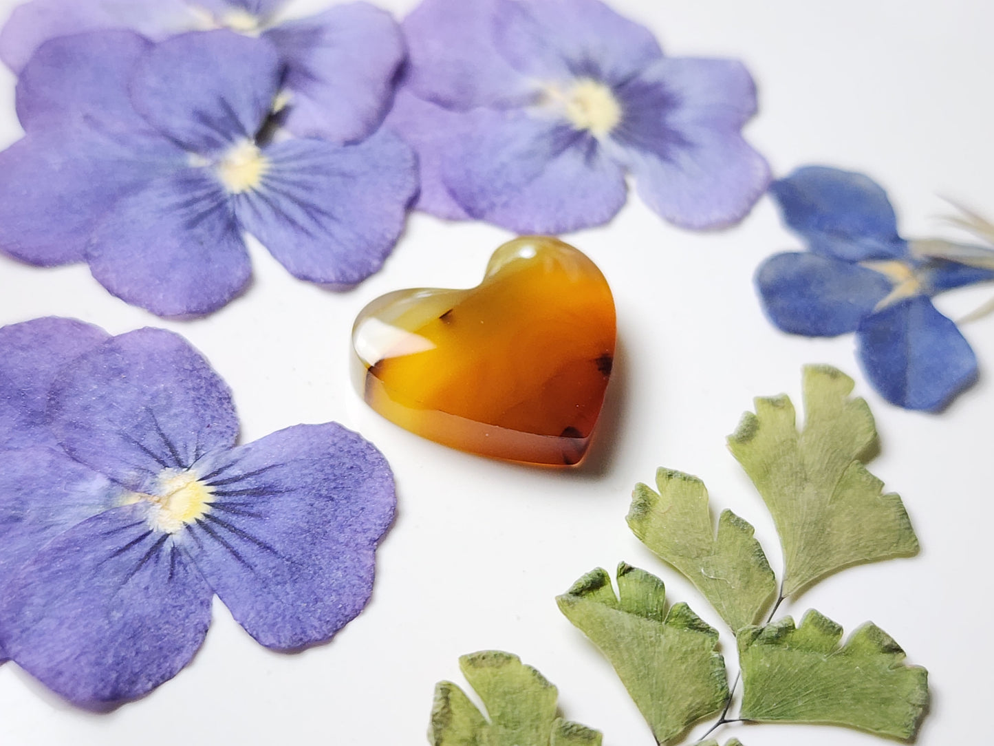 Montana agate heart
