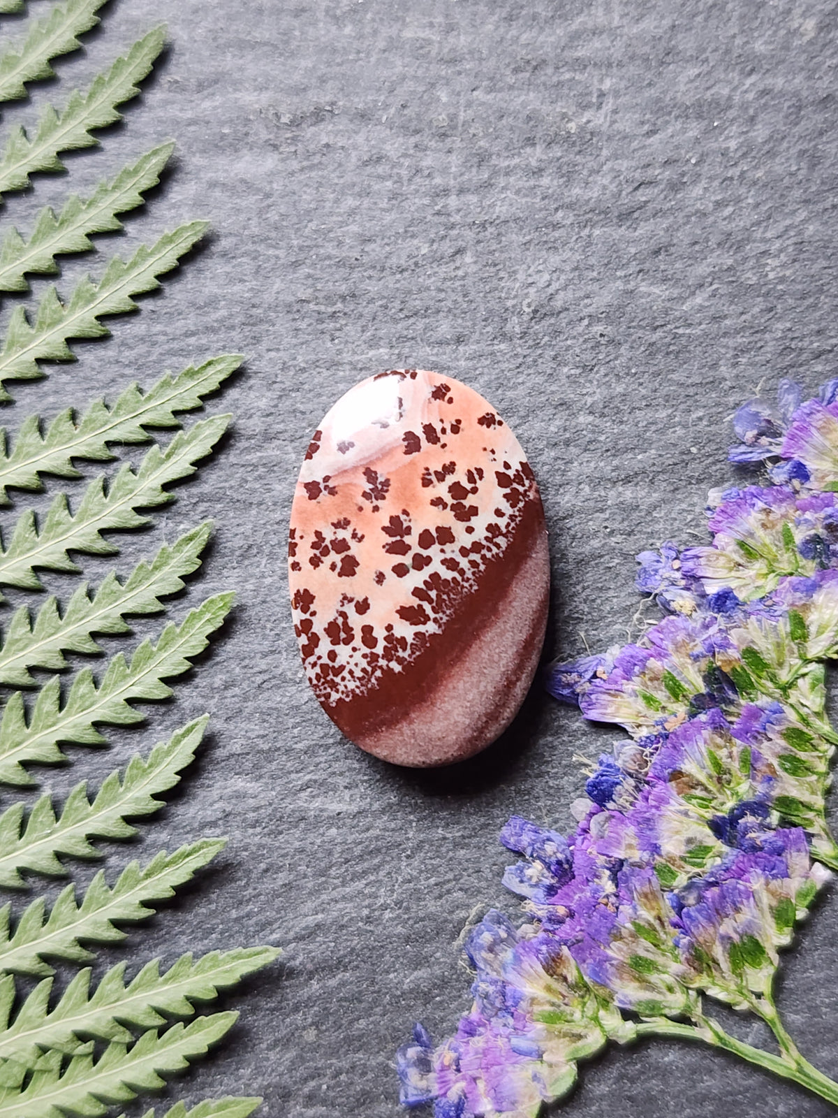Mimbres Valley Apache Dendritic Rhyolite