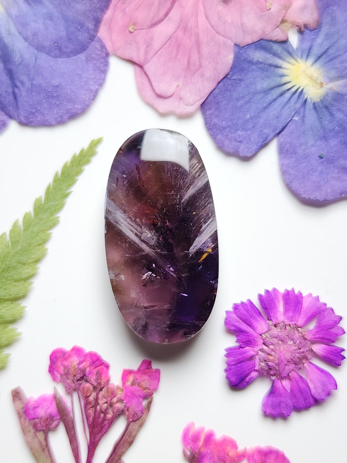 Amethyst Cacoxenite