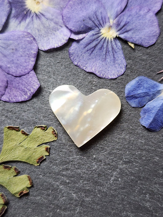 Mother of pearl heart