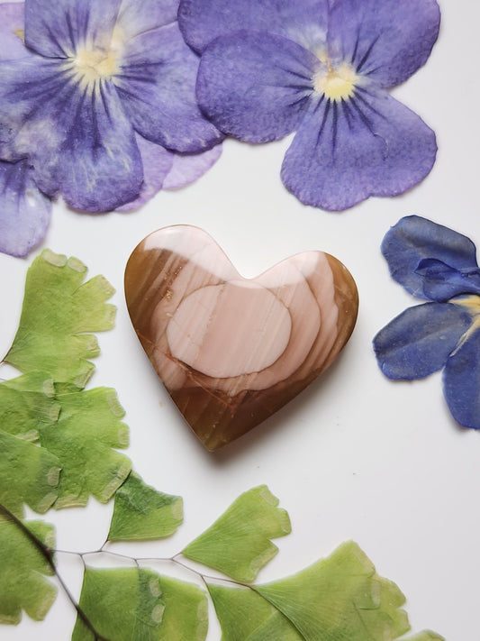 Royal Imperial jasper heart