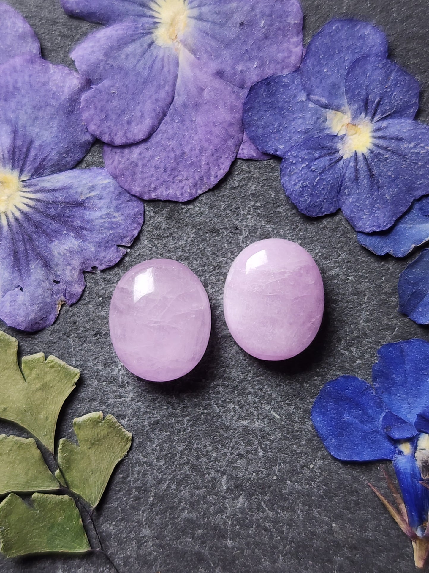 Lavender Kunzite pair