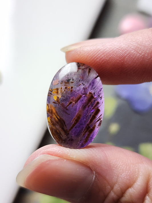 Amethyst Cacoxenite / Super seven