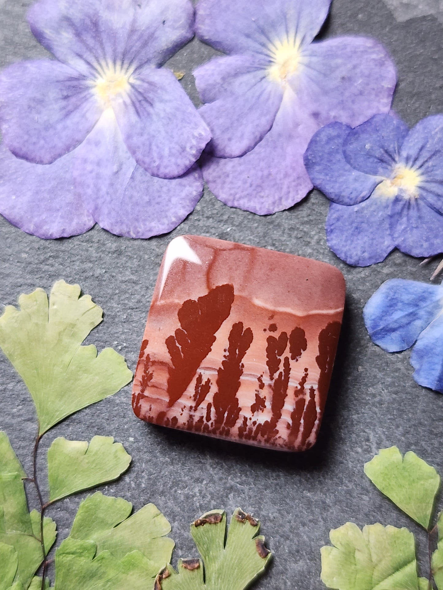 Mimbres Valley Apache Dendritic Rhyolite