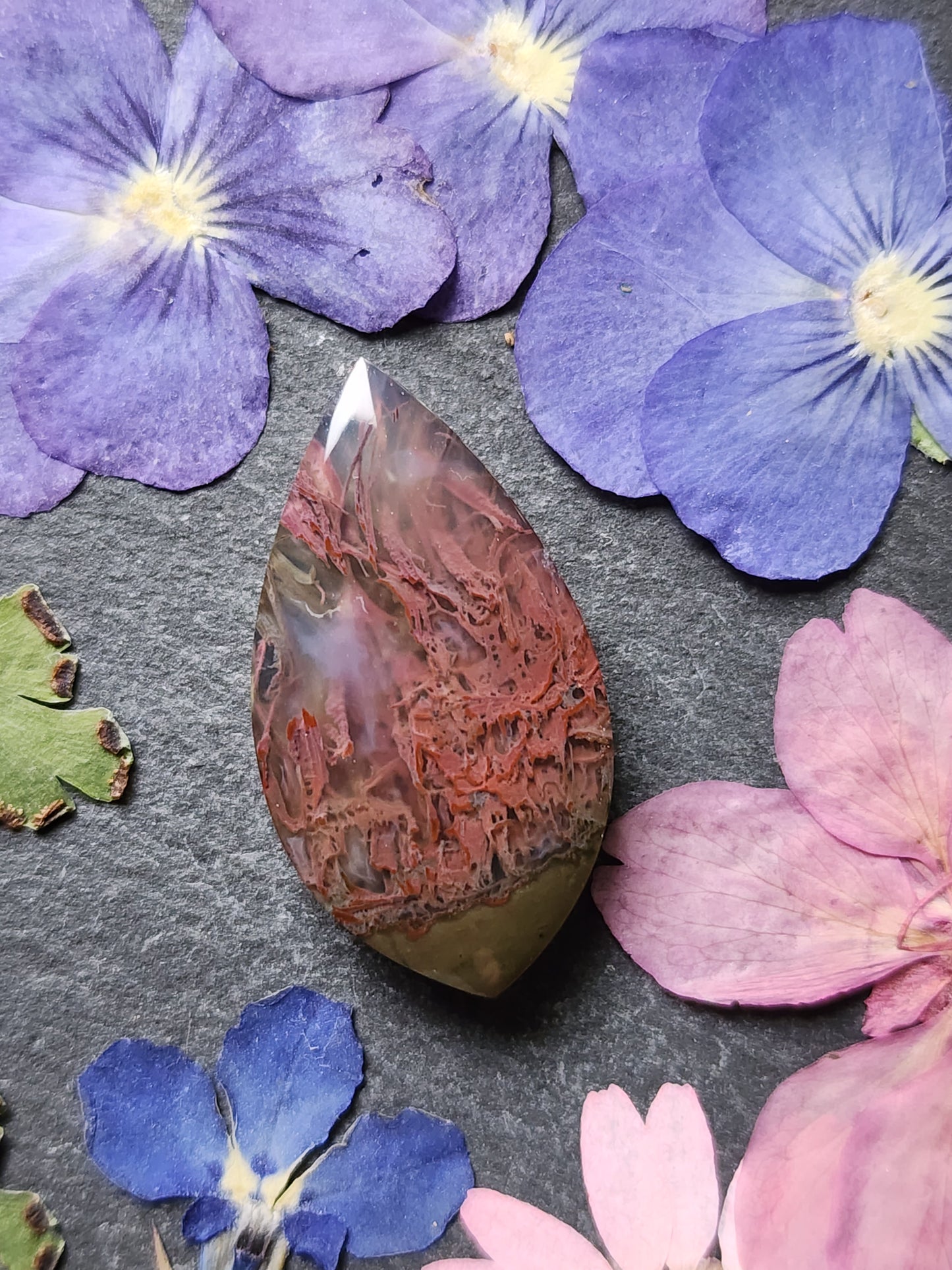 Priday Thunderegg moss agate