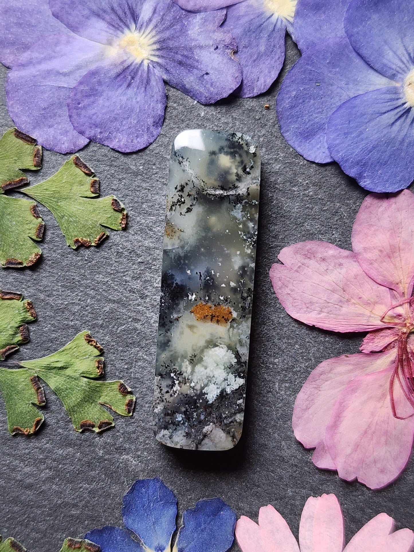 Australian Chrysoprase with dendritic