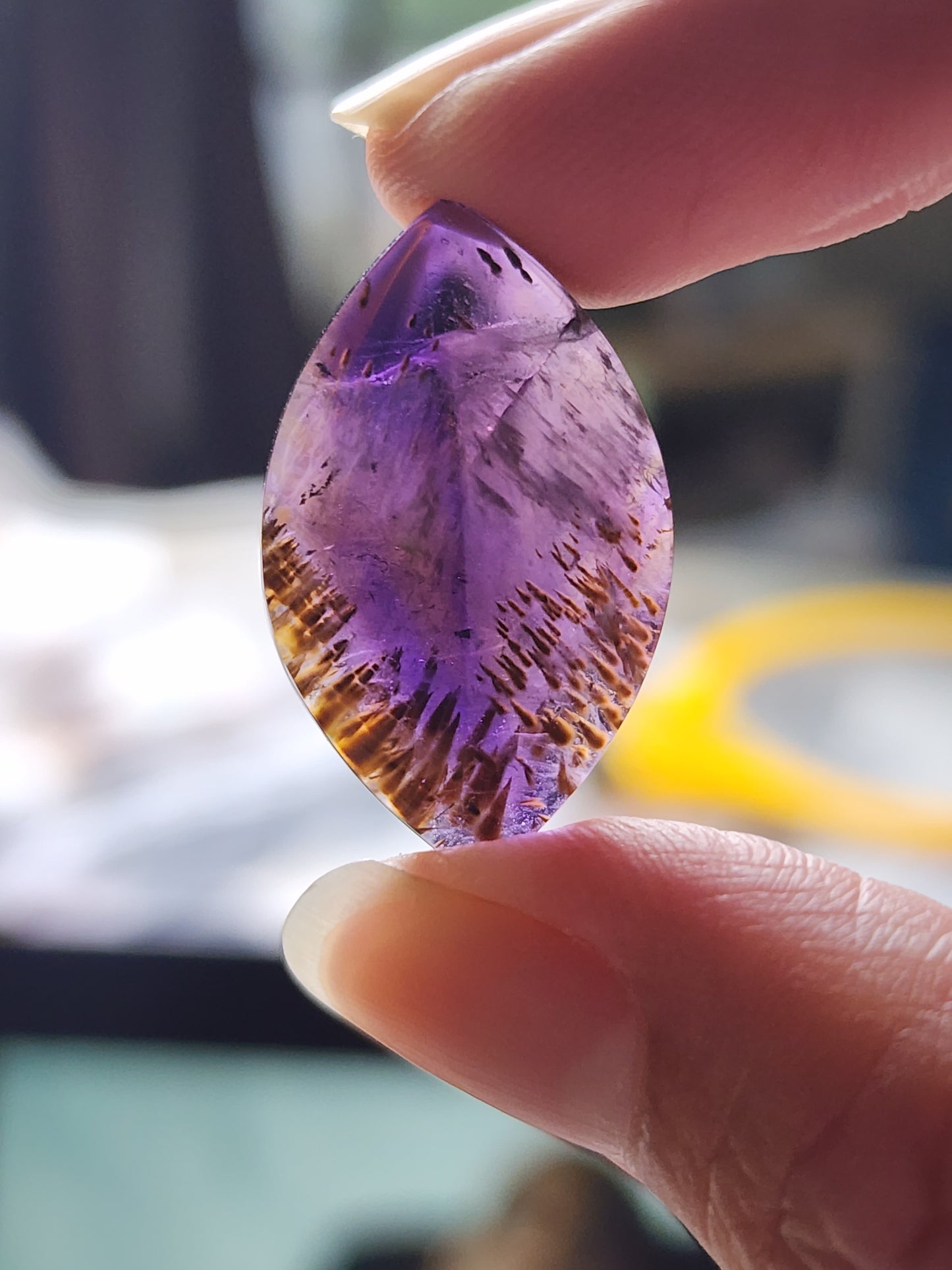 Amethyst Cacoxenite