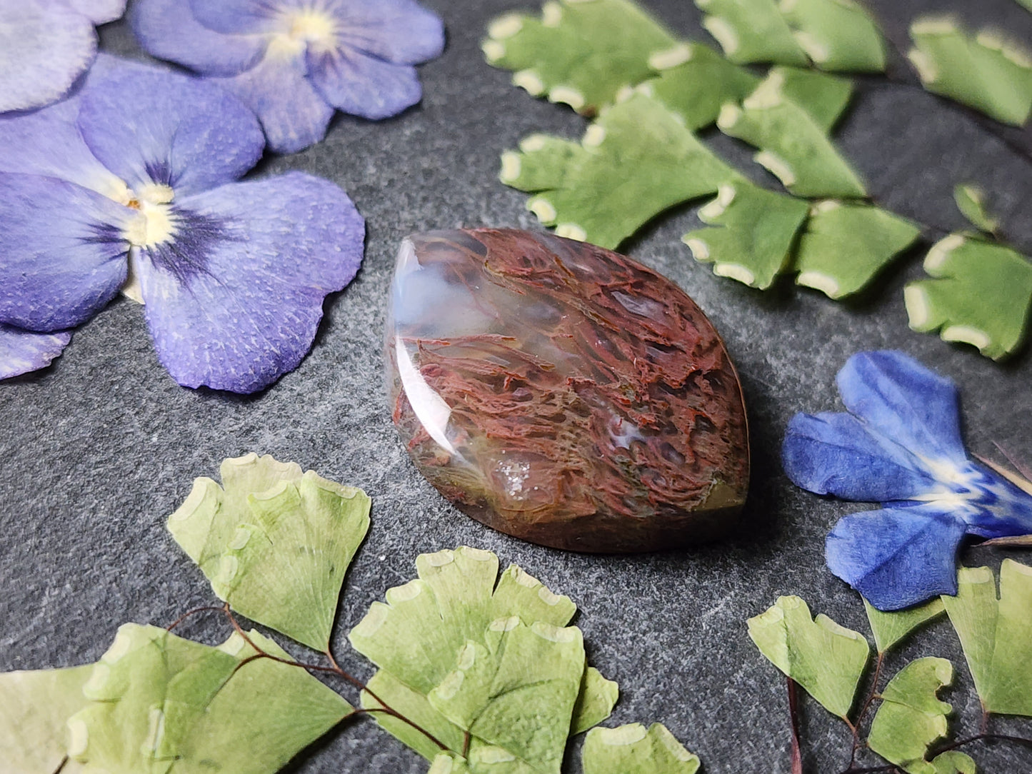 Priday Thunderegg moss agate
