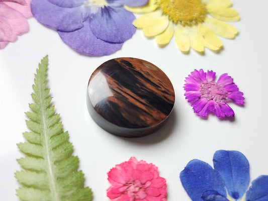 Mahogany Gold sheen obsidian