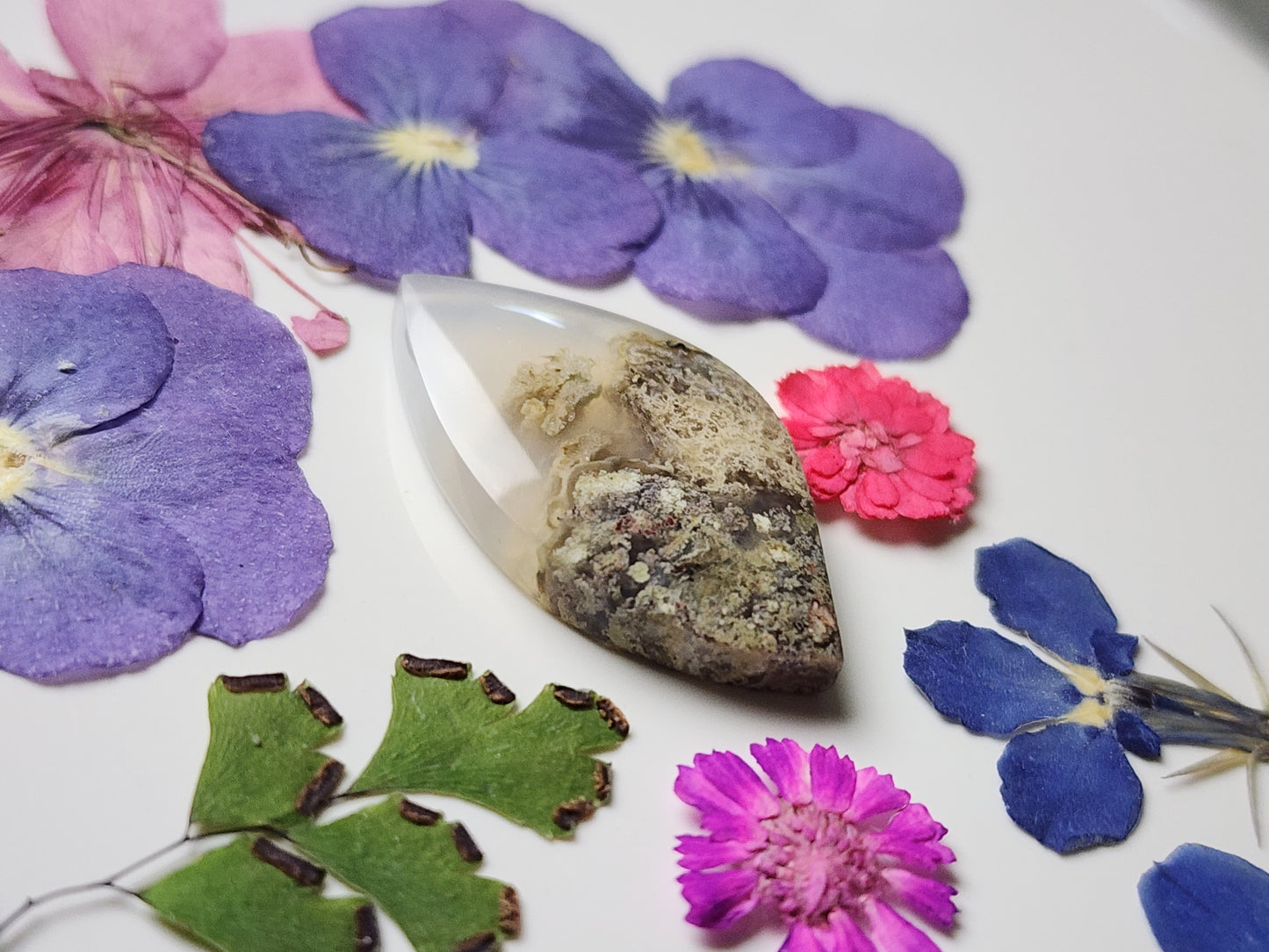 Garden moss agate