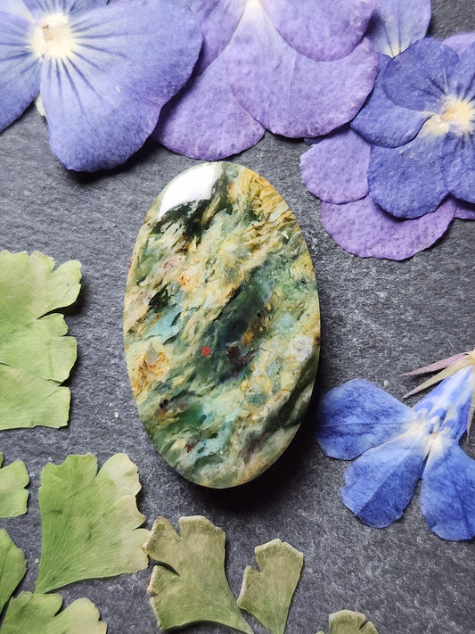 Clear Creek plasma agate