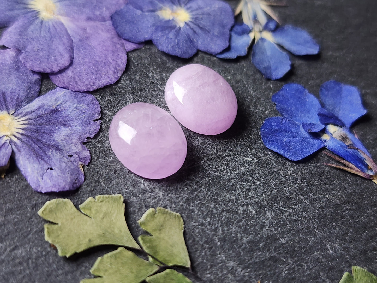 Lavender Kunzite pair