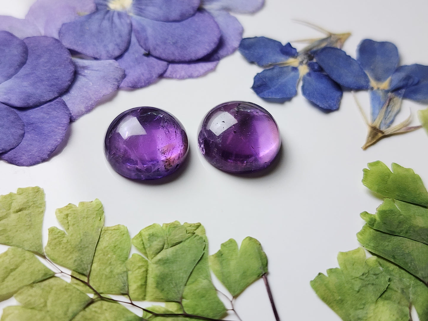 Amethyst pair