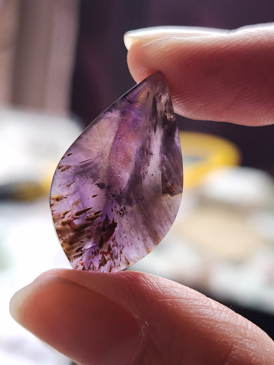 Amethyst Cacoxenite