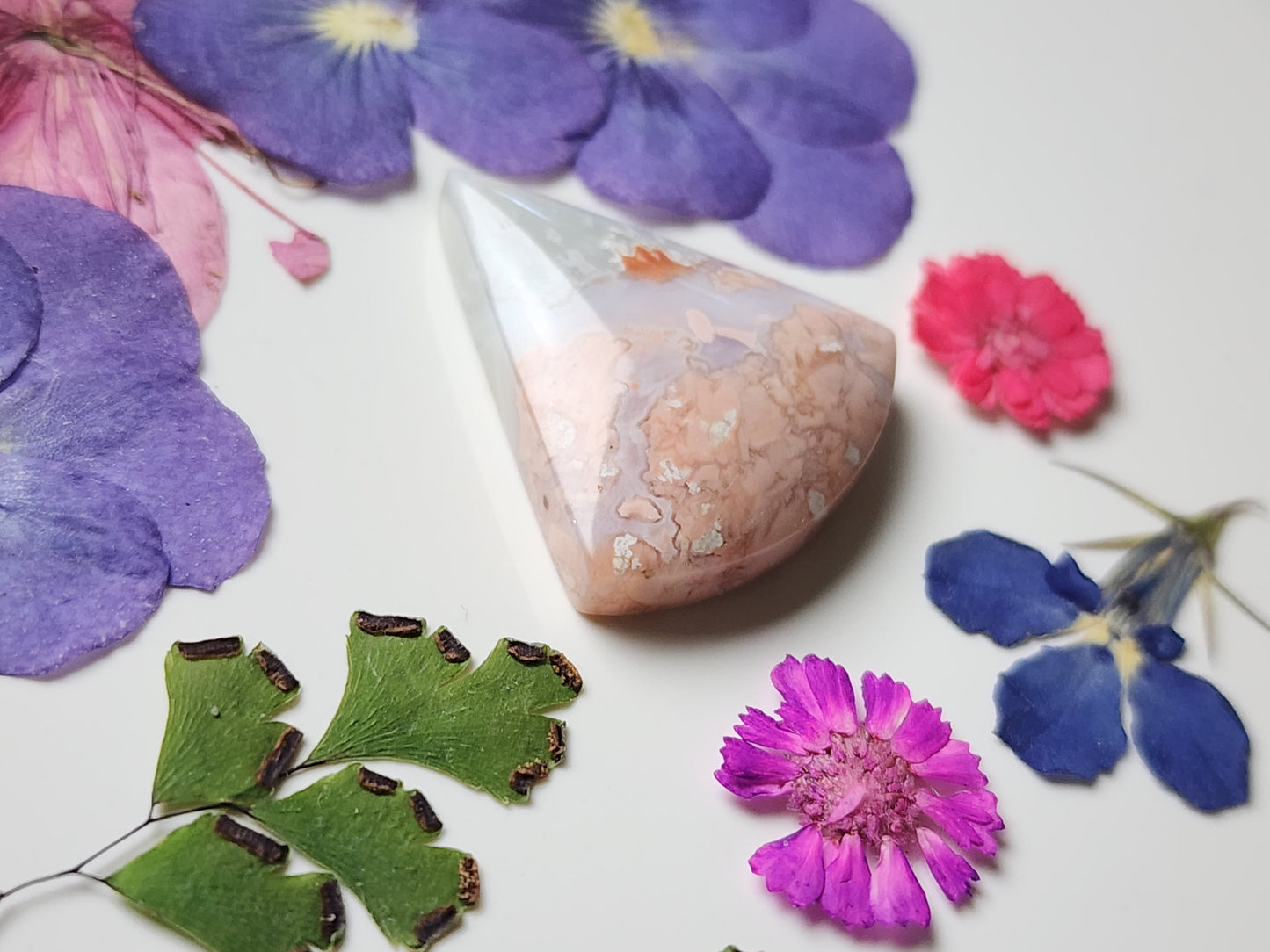 Cotton Candy agate
