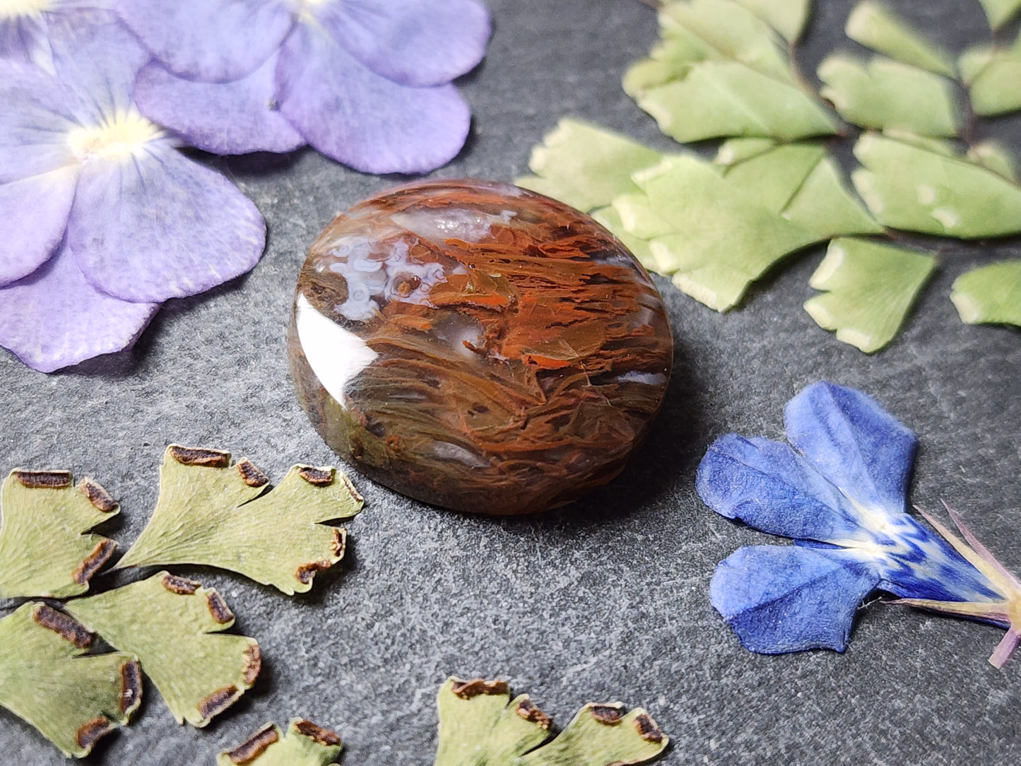 Priday Thunderegg moss agate