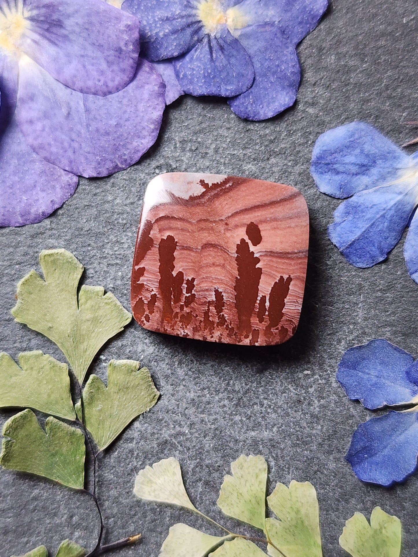 Mimbres Valley Apache Dendritic Rhyolite