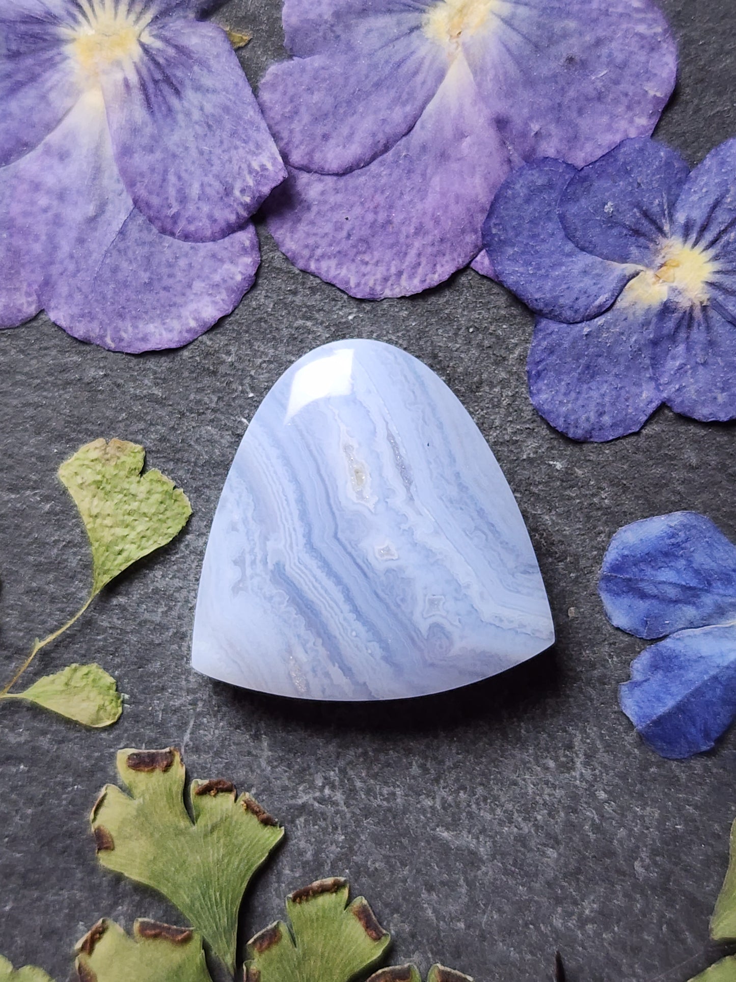 Blue lace agate