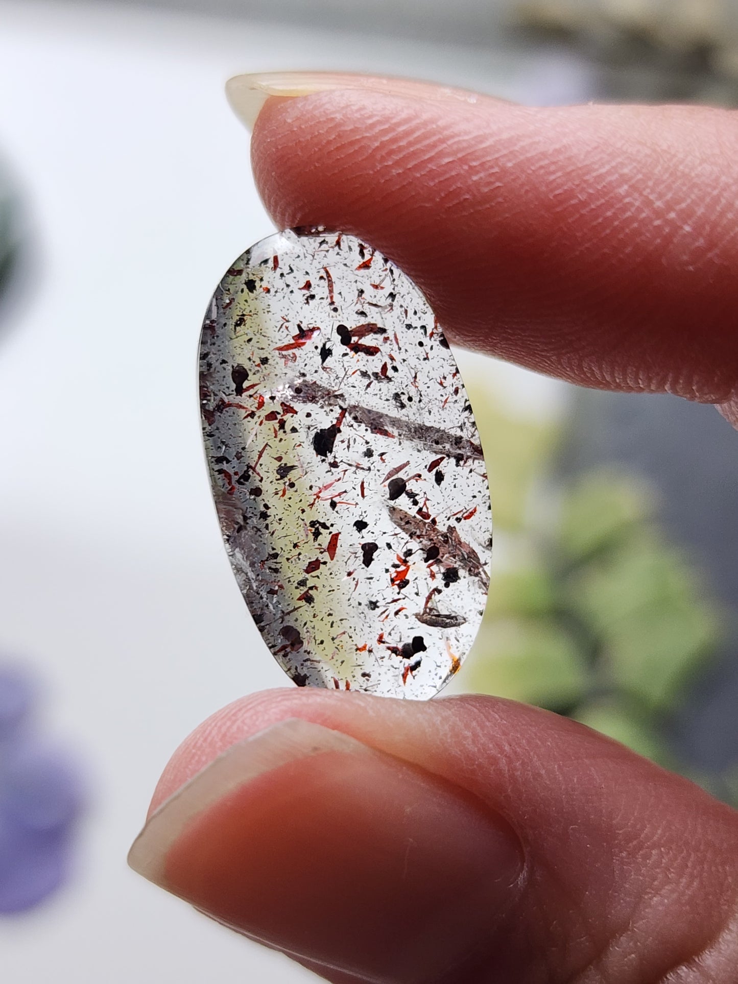 Lepidocrocite in Quartz