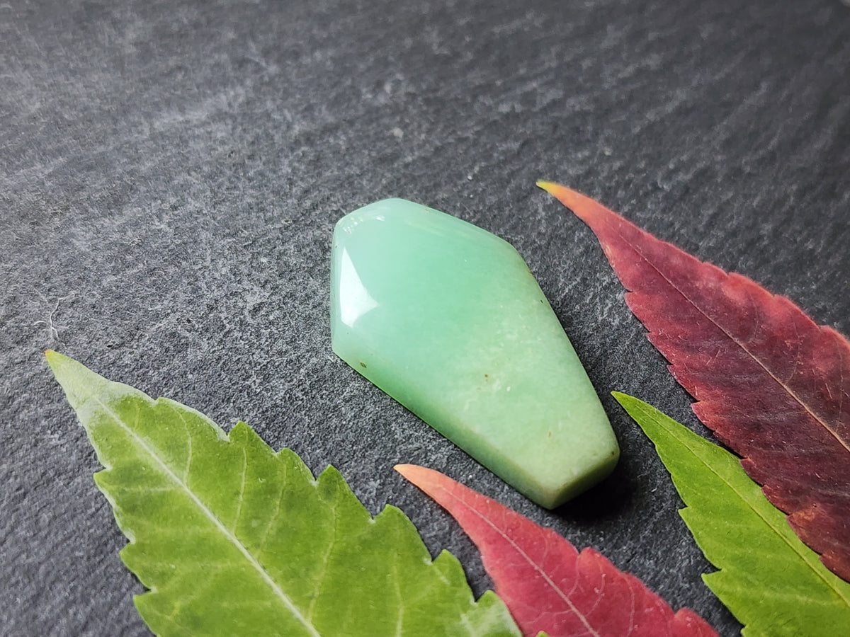 Australian Chrysoprase coffin